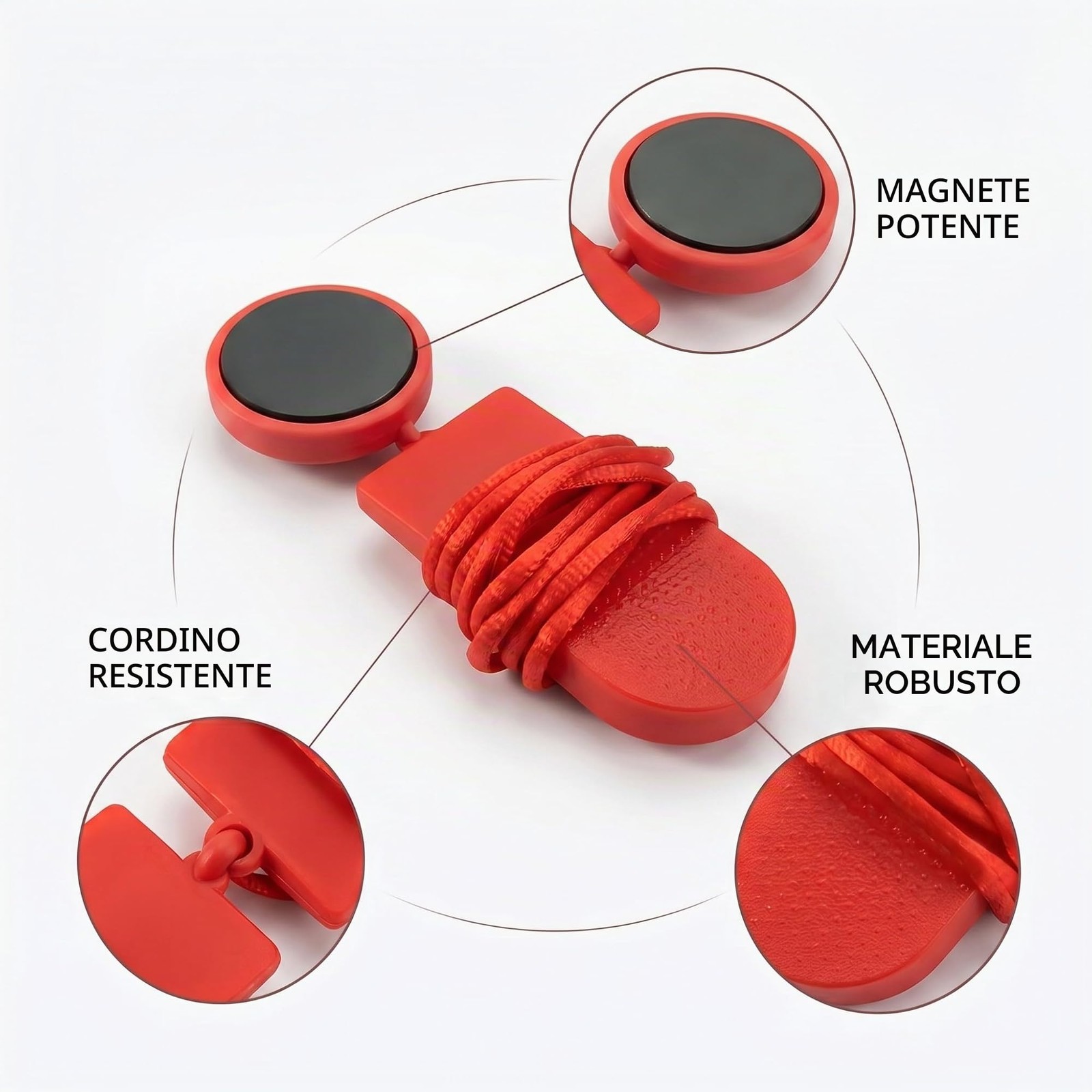 Blocco Tapis Roulant Chiave Magnetica di Sicurezza Universale per Tapis Roulant foto 5