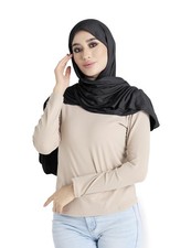 Premium Jersey Hijab Scarf For Women Muslim Head Scarf Fashion Accessory
