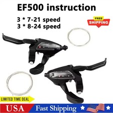 Fit For Shimano ST-EF500 3/7/8 speed MTB Bike Brake Levers Set Shifter EF500