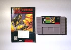 Jungle Strike: The Sequel To Desert Strike (Super Nintendo, SNES) Game + Manual