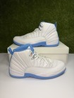 Air Jordan 12 Melo Retro Size 11.5 Mens White Blue Sneakers 2025 CT8013-112