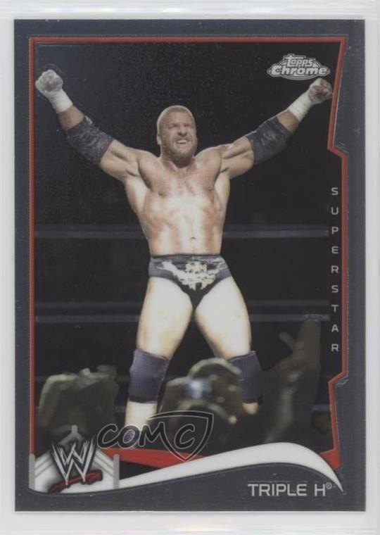 2014 Topps Chrome WWE Triple H #51 1z6
