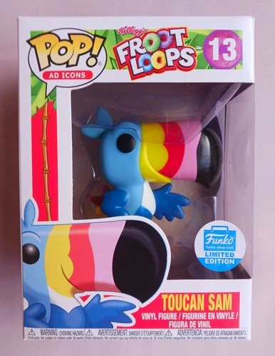 Funko Pop! Ad Icons Froot Loops Toucan Sam #13 LE Funko Shop Exclusive Vaulted