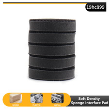 Soft Sponge Interface Pad Hook  Loop Sanding Pads Backing Plate For Sander
