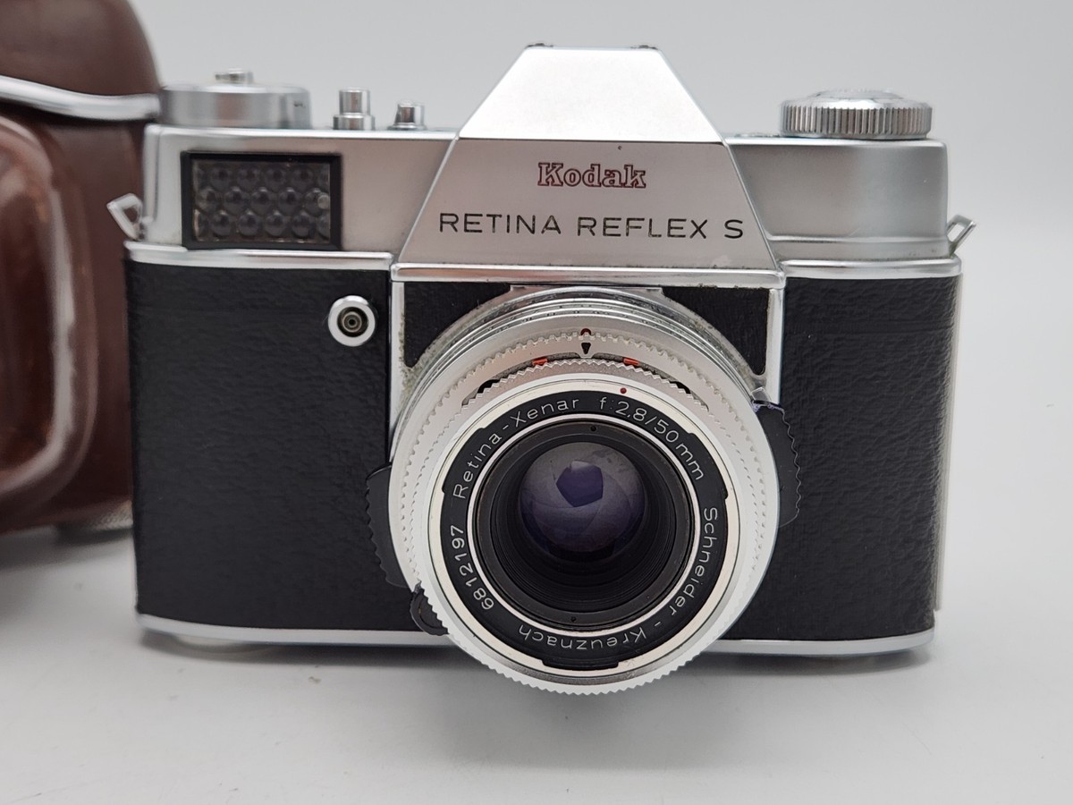 Vintage Kodak Retina Reflex S 35mm Film SLR Camera w/ Xenar 50mm