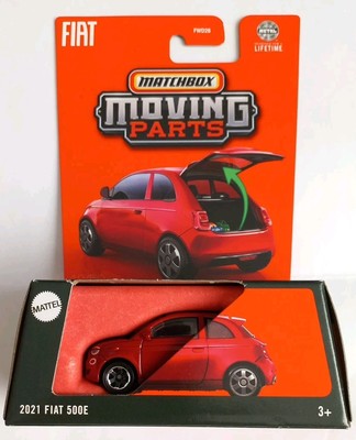 Matchbox - 2021 Fiat 500E - OVP - 2025 Moving Parts - #49/54