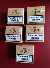 10 leere Zigarrenkisten&nbsp; Holzkisten zum basteln sammeln ordnen ca 9,5x8,5x4,8 cm