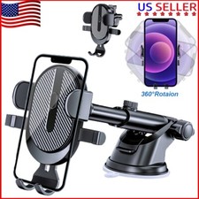 Universal Windshield/Air Vent Hook Mobile Phone Holder Dash Mount Suction Mount