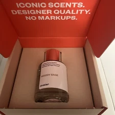 Dossier WOODY SAGE Eau De Parfum 1.7 Oz / 50 mL Perfume Unisex NEW IN BOX