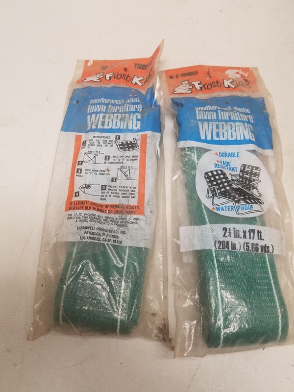 Frost King Lawn furniture Webbing Green RW 17