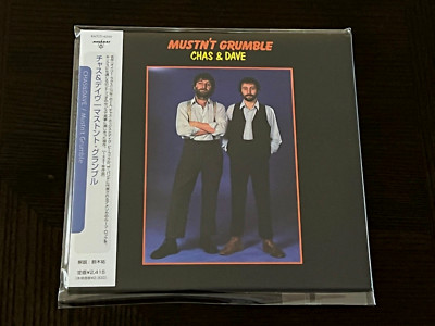 CHAS AND DAVE-Mustn't Grumble-2004 CD Mini LP Japan