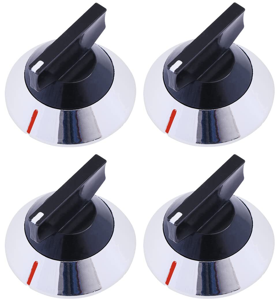 Whirlpool Kenmore Range Burner Knob Replacement 4-Pack WP330190 330190