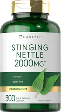 Stinging Nettle Leaf Extract 2000mg | 300 Capsules | by Carlyle