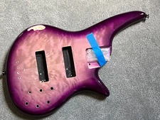 Jackson JS3QV bass body 5-string V purple phaze