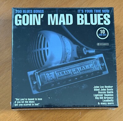 Goin' Mad Blues (10 CD Box Set 2006 Import Germany) NEW SEALED