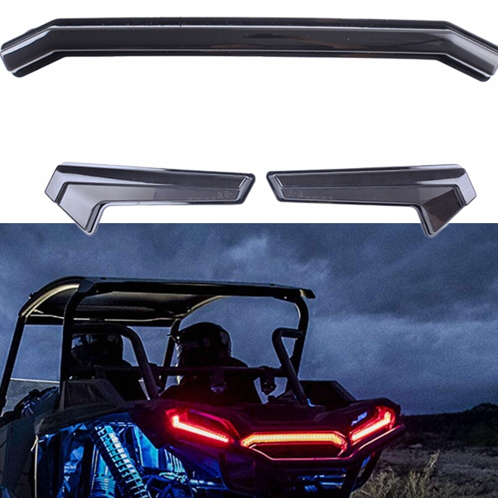 UTV Smoke LED Brake Tail Light Tail Light Kit for Polaris RZR XP