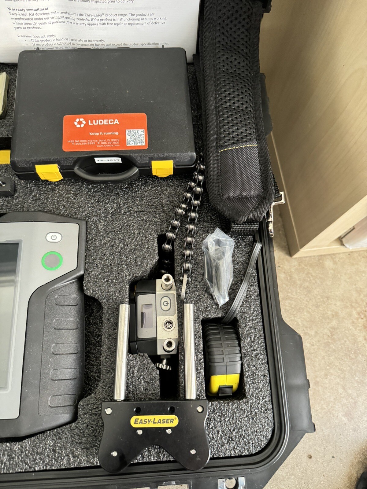 EasyLaser XT770 Laser Shaft Alignment Tool W/ Display Unit /XT 11