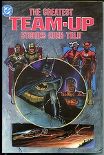 GREATEST TEAM-UP STORIES EVER TOLD, Hc/dj, NM, Neal Adams, Batman, 1st, 1989,