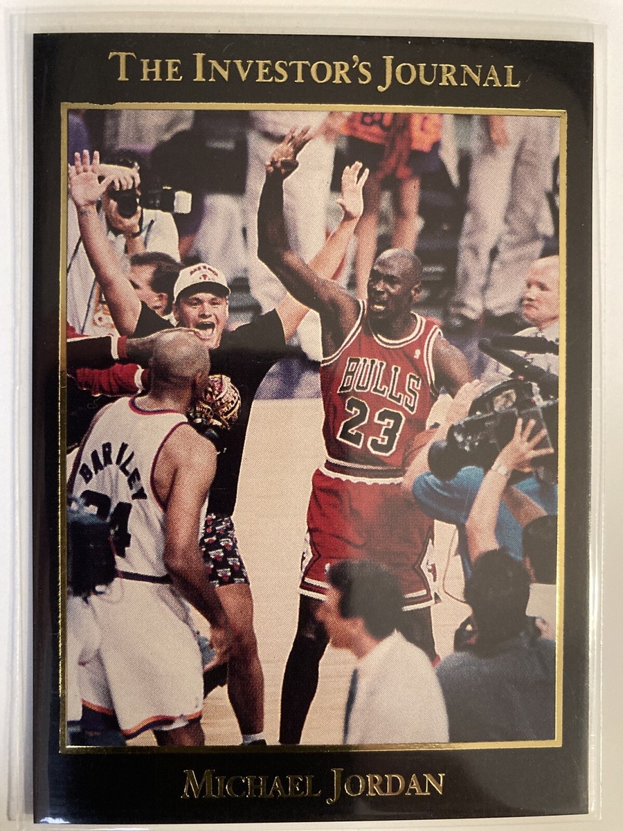 ○ジョーダン　JORDAN NBA インサート　USA Michael Jordan 1993 Investors Journal NBA Card #37 | eBay
