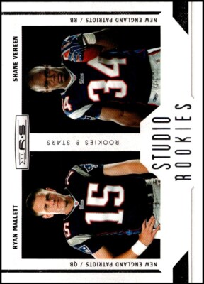 2011 Rookies and Stars Studio Rookies Combos #5 Ryan Mallett/Shane Vereen