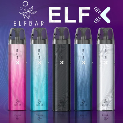 ELFBAR ELFX E-Zigarette E-Shisha I 1000mAh Pod System Kit I Starter Vape