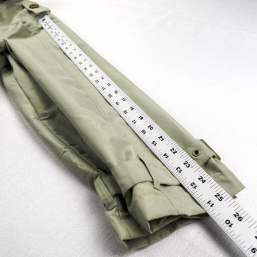 ScotteVest Trench Coat Women Medium Travel Jacket Green Hidden Pockets EDC TEC - Picture 14 of 19