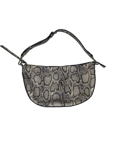 Snake Print Shoulder Bag -3554
