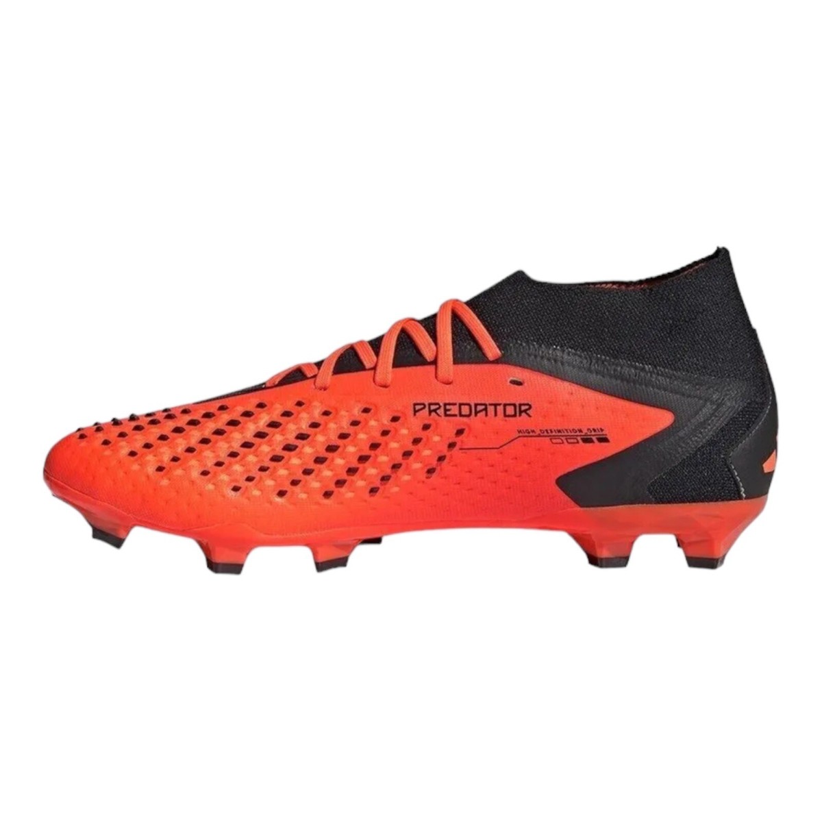 Adidas Predator Accuracy .2 FG Black Orange Soccer Cleats Men's