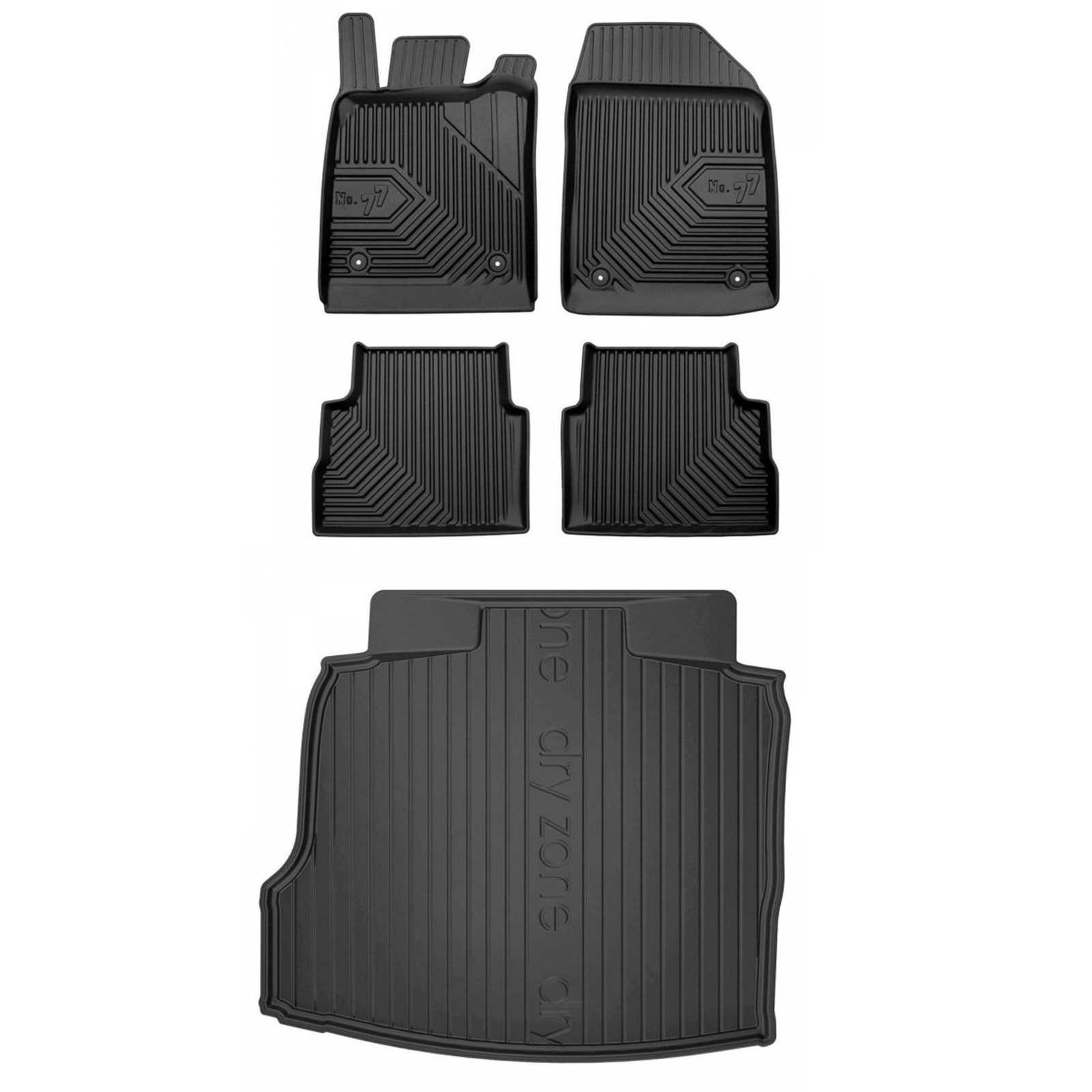 Tapis Opel Vectra C 2002-2008 imperméables pour sorties en famille et voyages