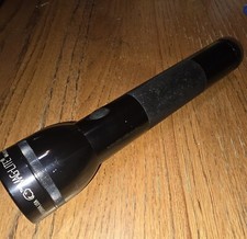 Mag-Lite 10" 2 D Battery Black Flashlight Maglite Maglight Made In USA Tested