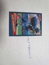 1986 Donruss Scott Sanderson Signed Baseball Card