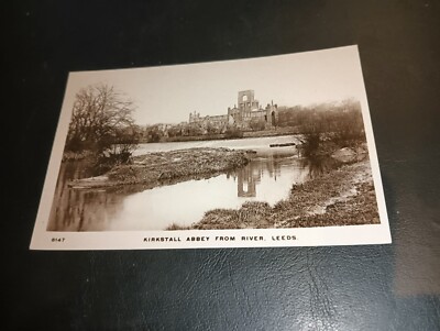 Kirkstall Abbey von River, Leeds, Yorkshire - Kingsway RP