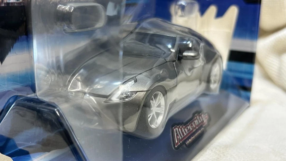 TAKARA TOMY Transformers Alternity Nissan Fairlady Z Megatron Silver A-02 - Image 4 of 4