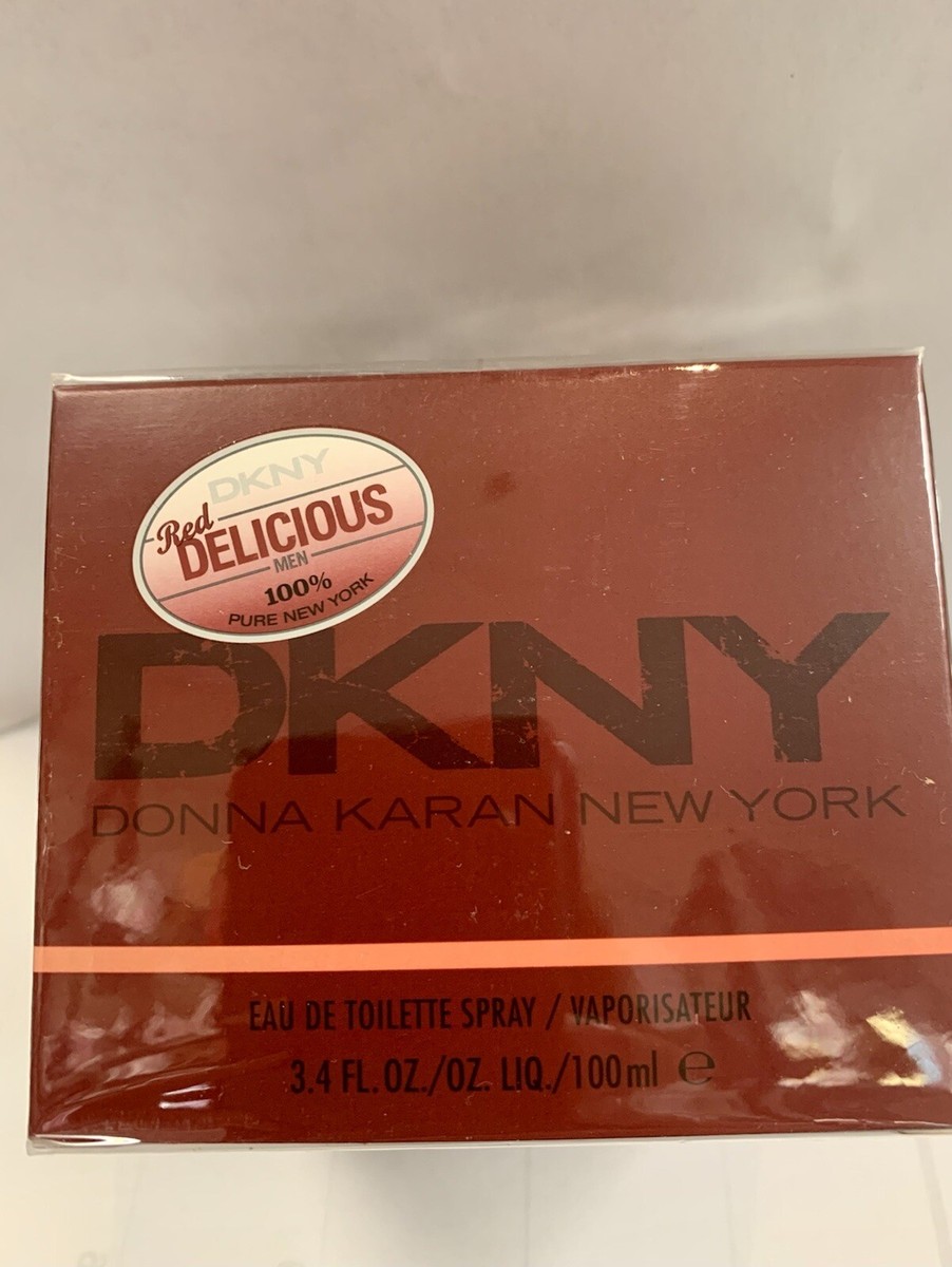 DKNY Be Delicious Red for Men OZ EDT Spray SEALED