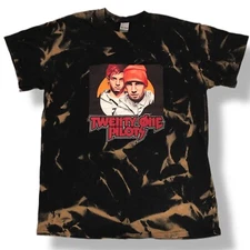 Twenty One 21 Pilots Band Bleached Graphic T Shirt Unisex Adult Sz MEDIUM