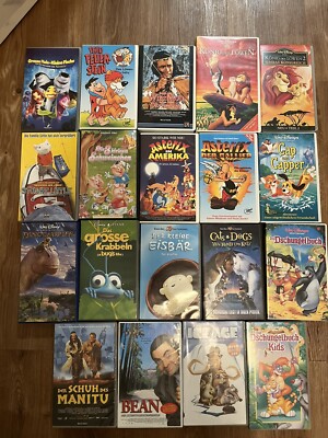 Disney VHS+ Video/DVD-Player Philips DVP3055V König Der Löwen Dschungelbuch