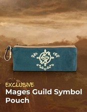 THE ELDER SCROLLS "Mages Guild Symbol Pouch" Gaming Exclusive LOOT CRATE 2021