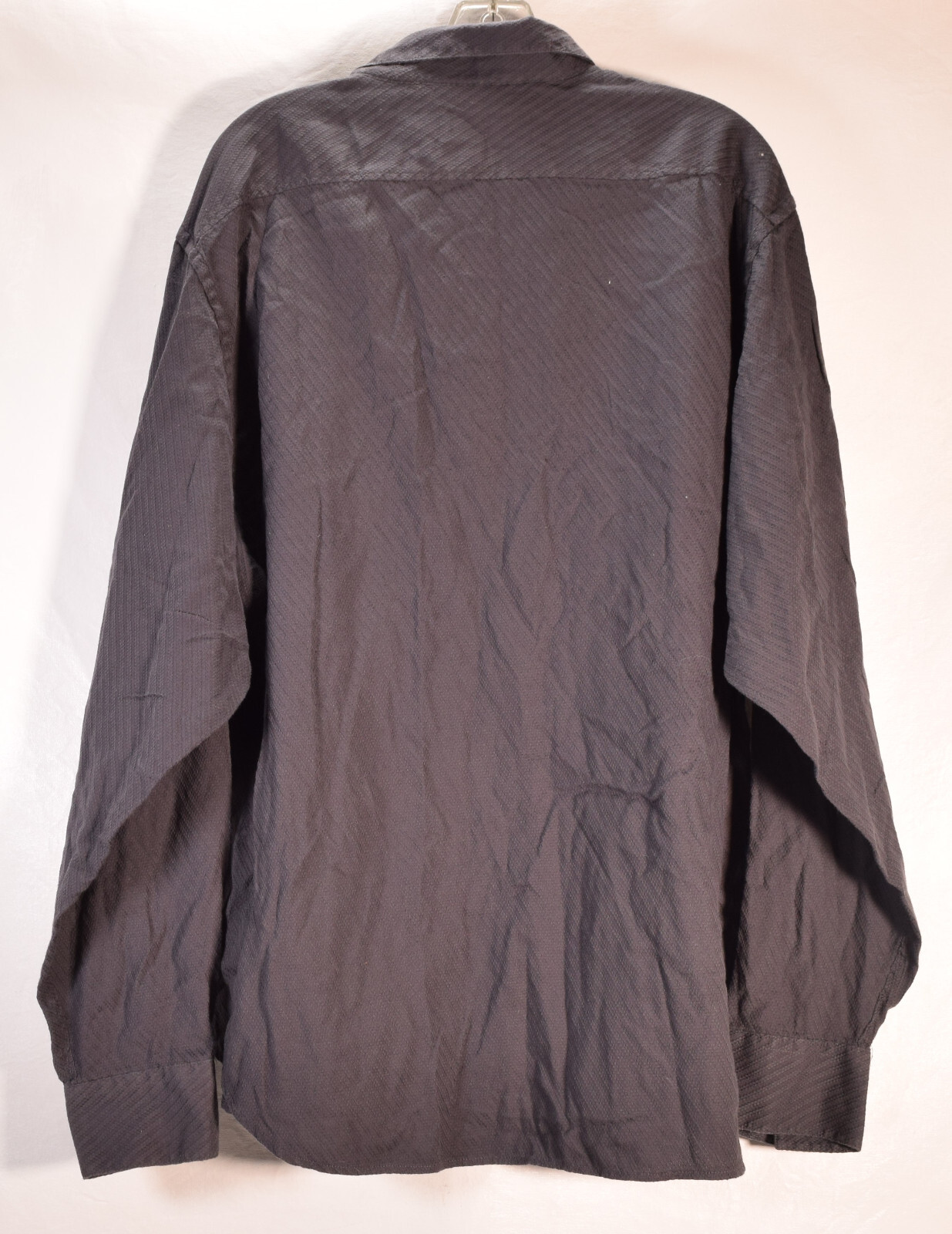 Camicia abito da uomo Saint Laurent grigio 2XL