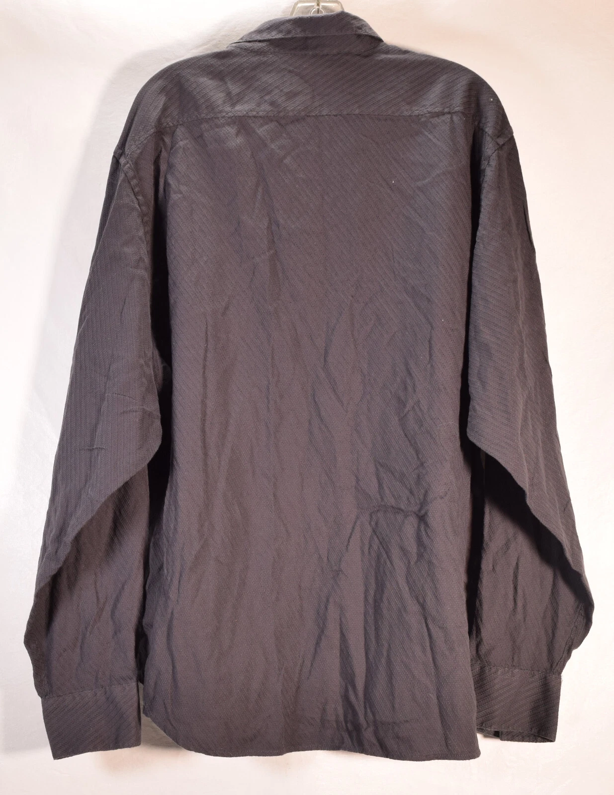 SAINT LAURENT (YSL) Camicia abito da uomo Saint Laurent grigio 2XL