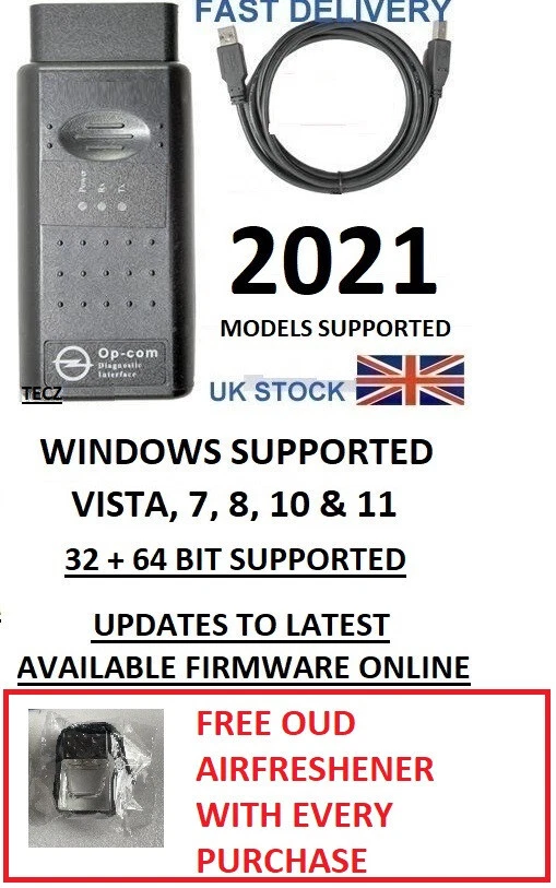 NEW OP-COM 2021 HQ NEW UPGRADABLE Chip Professional 200603a Opel Vauxhall