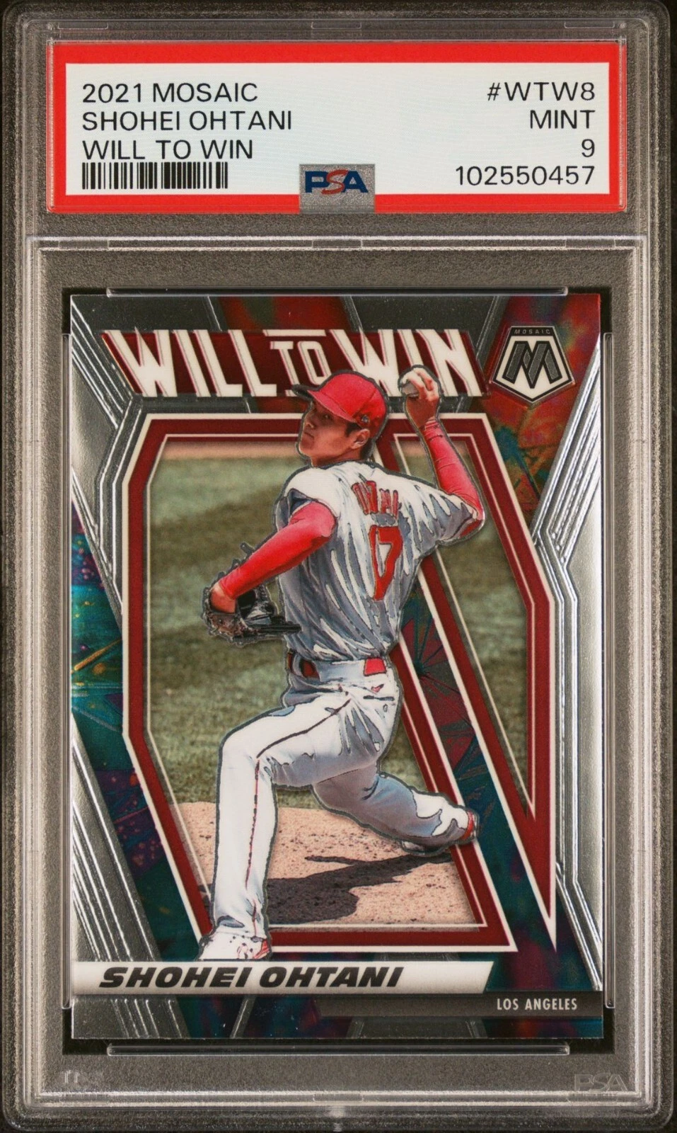 Shohei Ohtani trading card