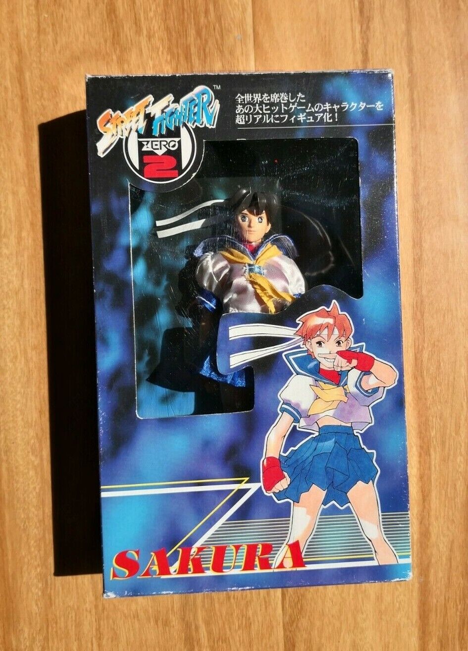 STREET FIGHTER ZERO 2 RYU 12-inch Alpha Capcom Japanese Figure/Doll box MIB