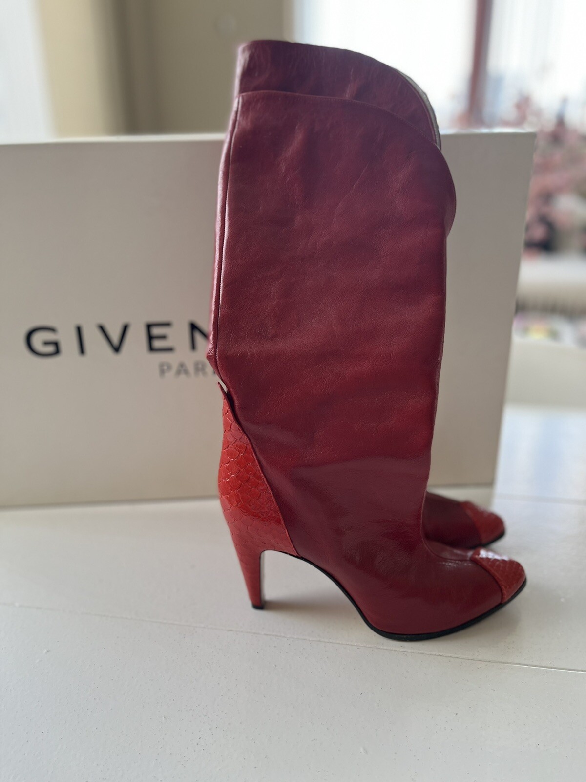 givenchy show boot 95 Rouge - image 2