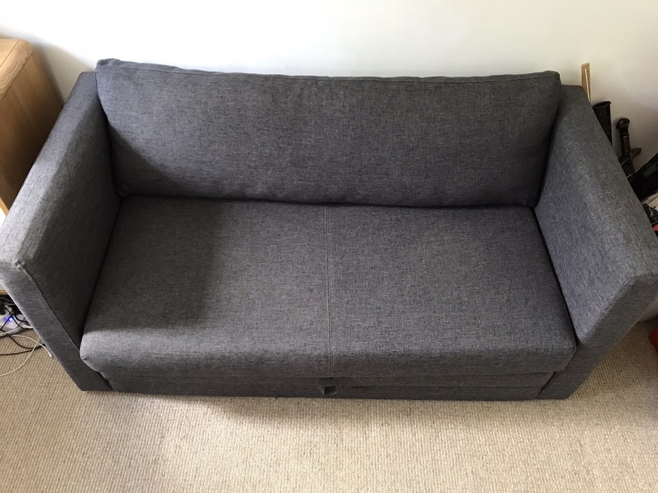 MADE 2 Seater Eli Grey Sofa Bed eBay