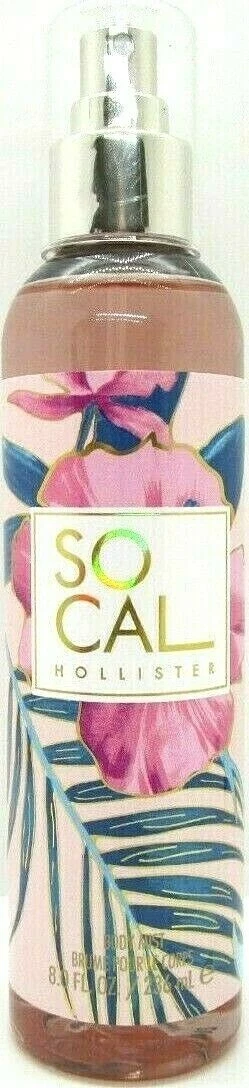 HOLLISTER SOCAL BODY MIST SPRAY FOR WOMEN 8.0 Oz 236 ml BRAND NEW ITEM