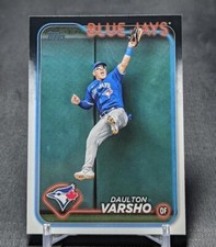 Daulton Varsho 2024 Topps Series 1 Flagship Baseball Card #43 Toronto Blue Jays