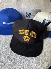 Vintage Lot of 4 Trucker Hats Mesh Snap Back Made in USA