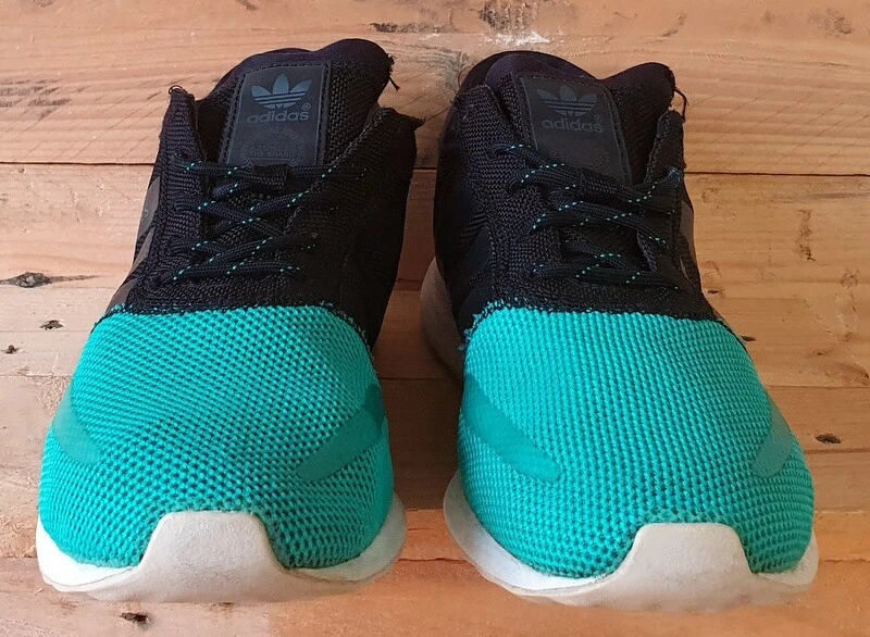 Adidas Originals Los Angeles Trainers S79023 Black Green Mint UK8 US8.5 EU42