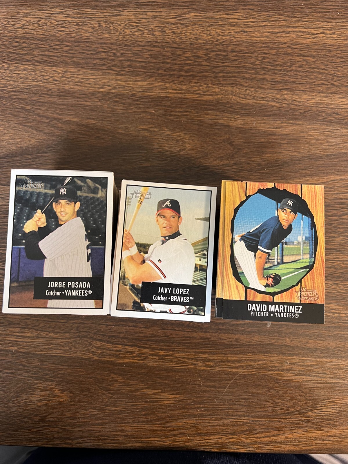 2003 Bowman Heritage Complete Set W/ SPs (1280) + Rainbow Complete Set