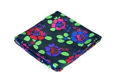 Lord R Colton Masterworks Pocket Square - Green Space Dementia Silk - 75 New